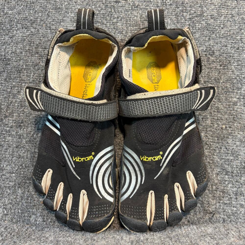 Vibram FiveFingers KMD Sport Black Minimalist Barefoot Toe Shoes Womens 9.5